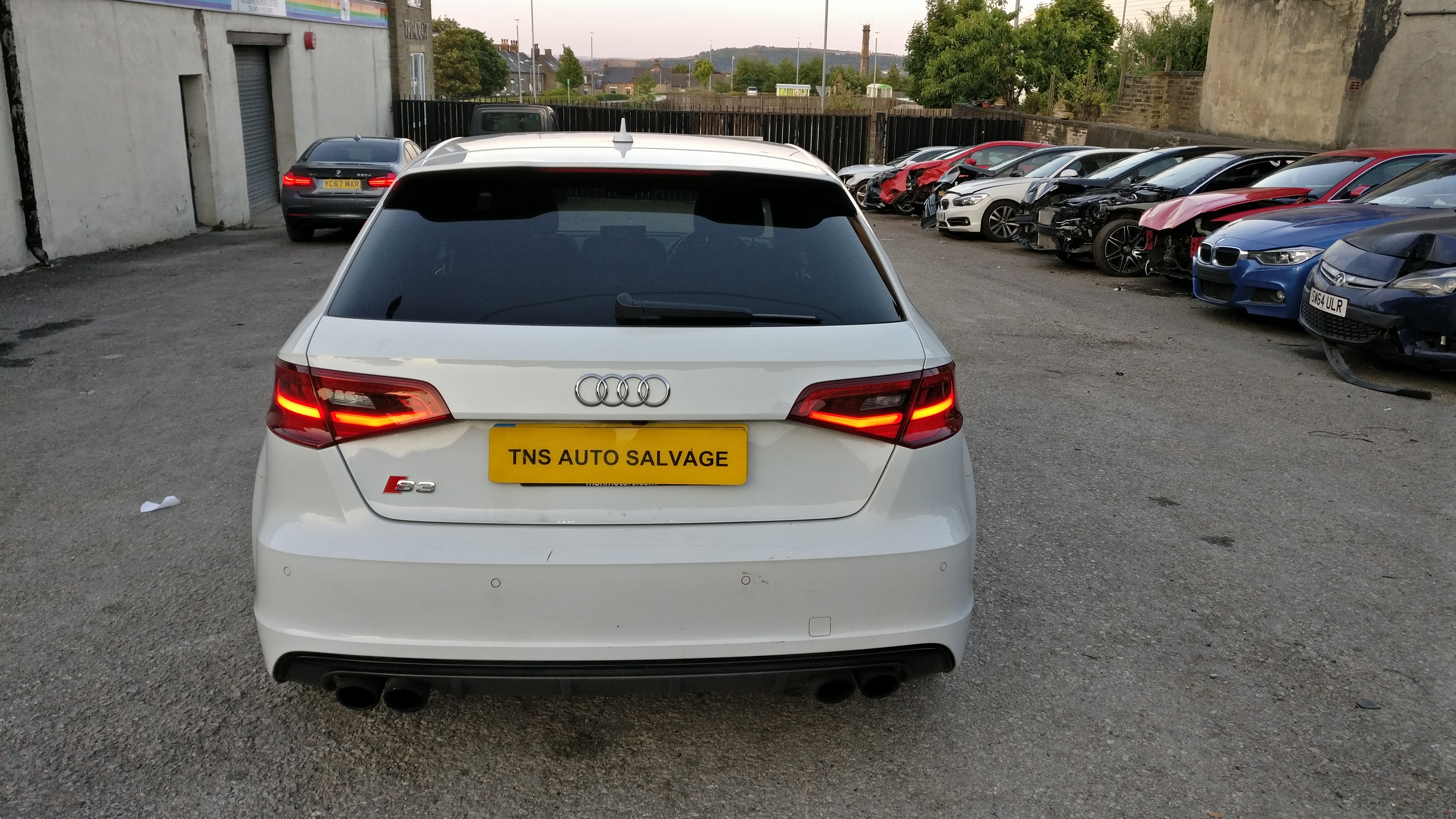 2014 64 AUDI S3 TFSI QUATTRO SPORTBACK UNRECORDED