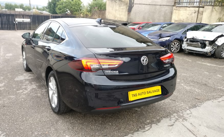 2018 18 VAUXHALL INSIGNIA 1.6TD SRI NAV GRAND SPORT UNRECORDED