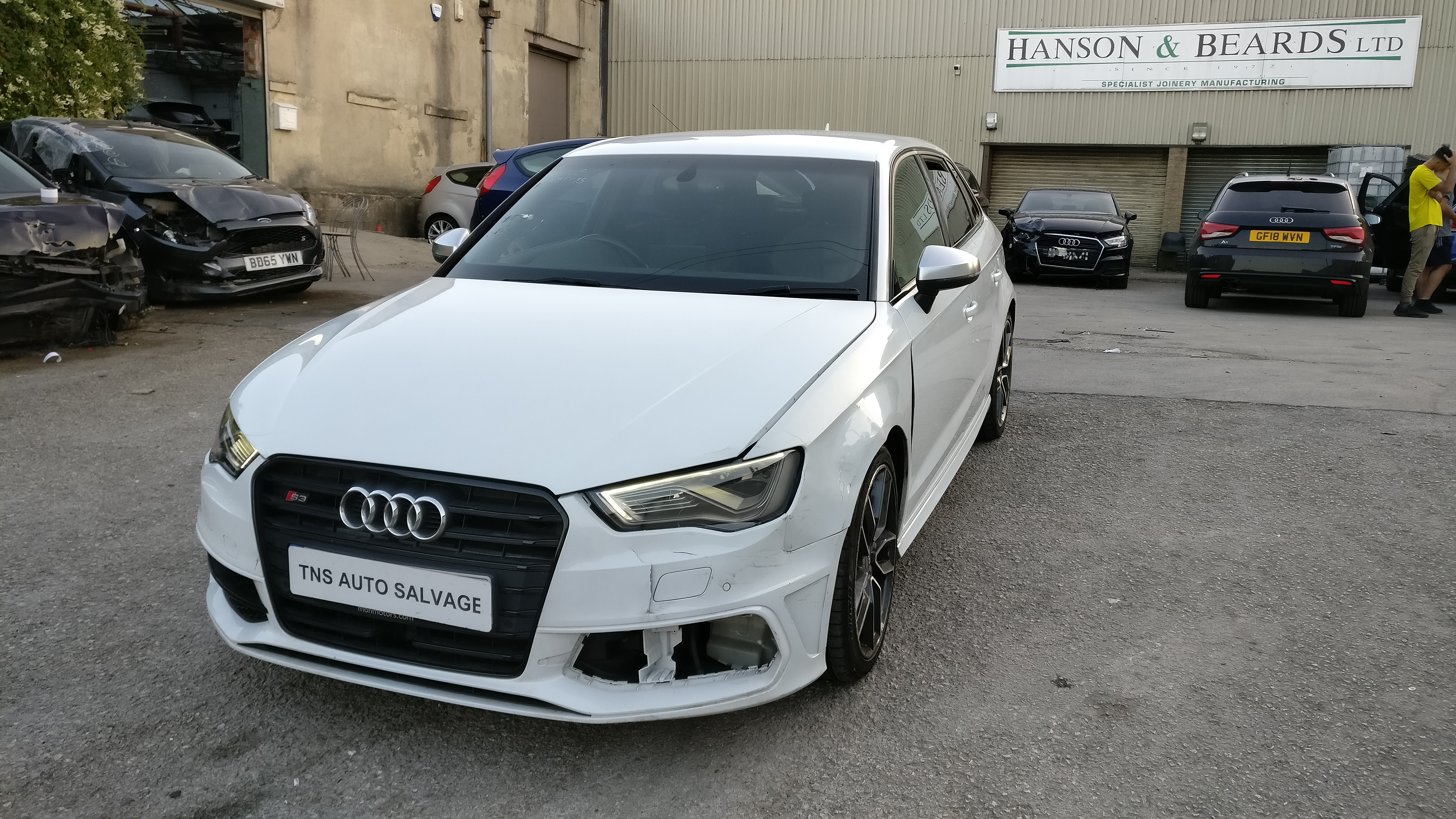 2014 64 AUDI S3 TFSI QUATTRO SPORTBACK UNRECORDED