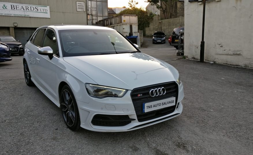 2014 64 AUDI S3 TFSI QUATTRO SPORTBACK UNRECORDED