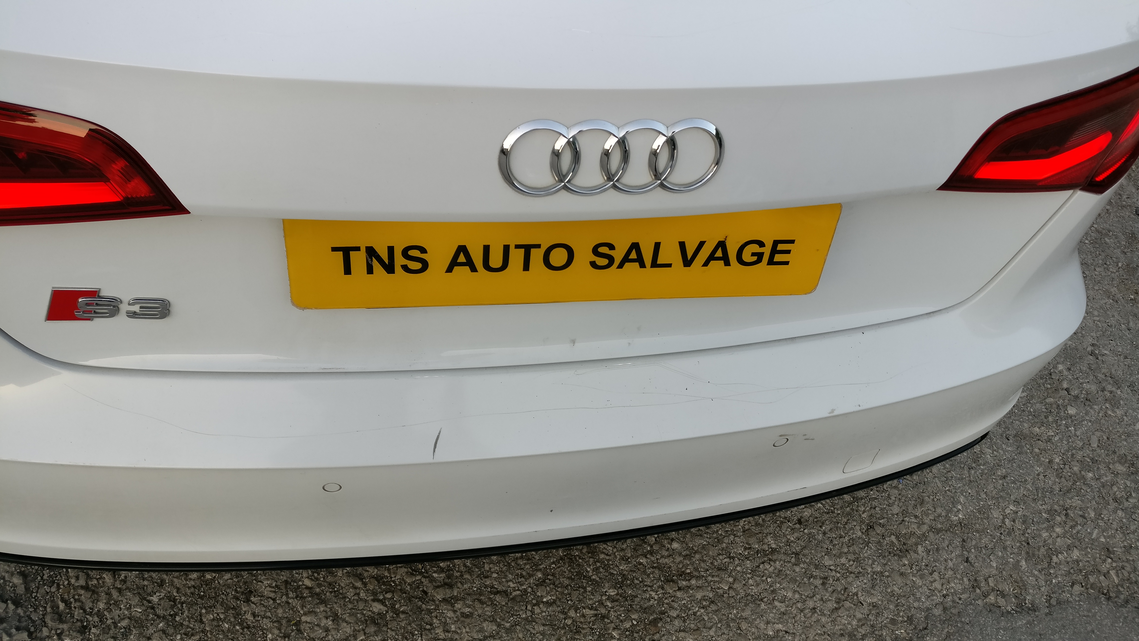 2014 64 AUDI S3 TFSI QUATTRO SPORTBACK UNRECORDED