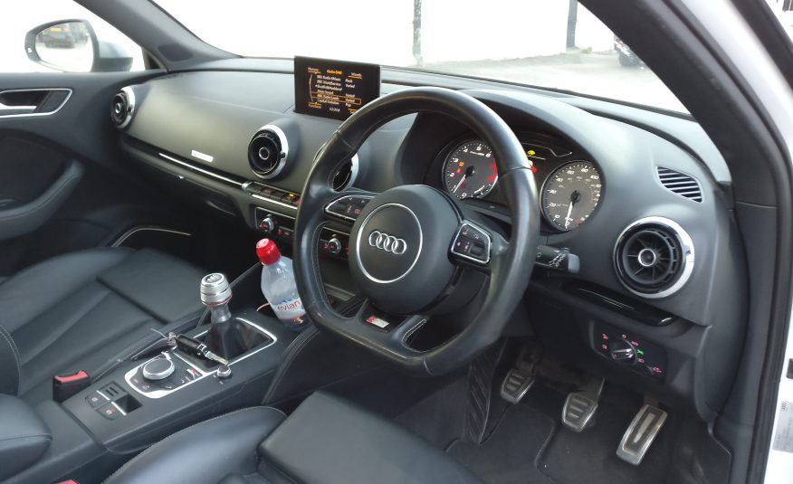 2014 64 AUDI S3 TFSI QUATTRO SPORTBACK UNRECORDED