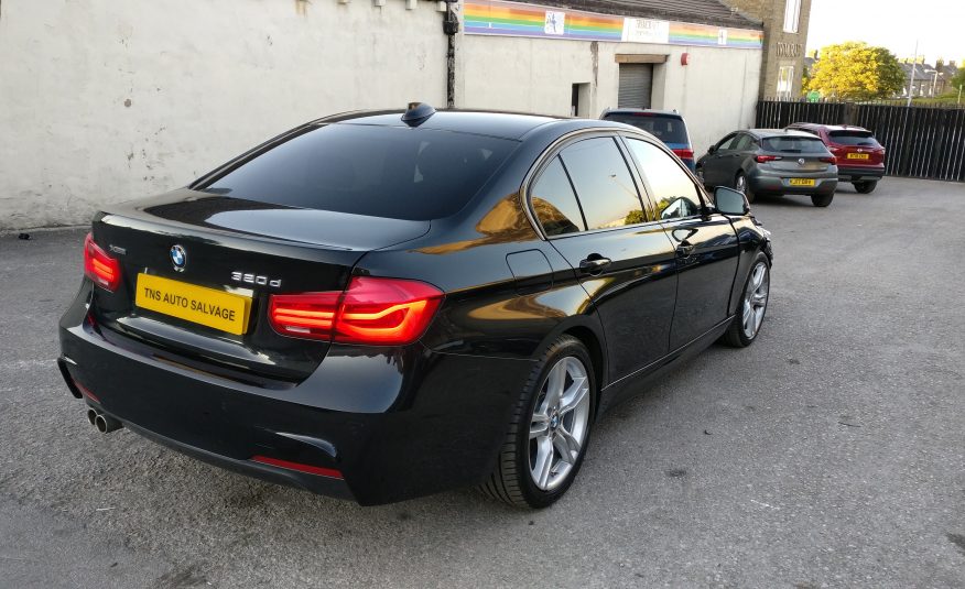 2017 17 BMW 3 SERIES 320D X-DRIVE M SPORT AUTO UNRECORDED DAMAGED SALVAGE