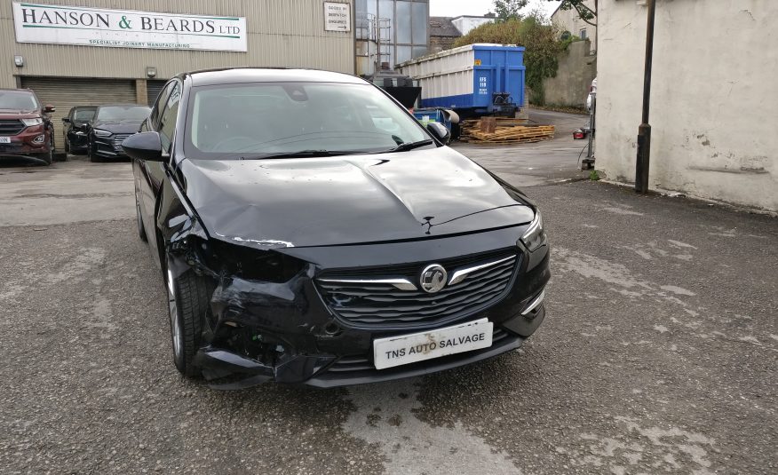 2018 18 VAUXHALL INSIGNIA 1.6TD SRI NAV GRAND SPORT UNRECORDED