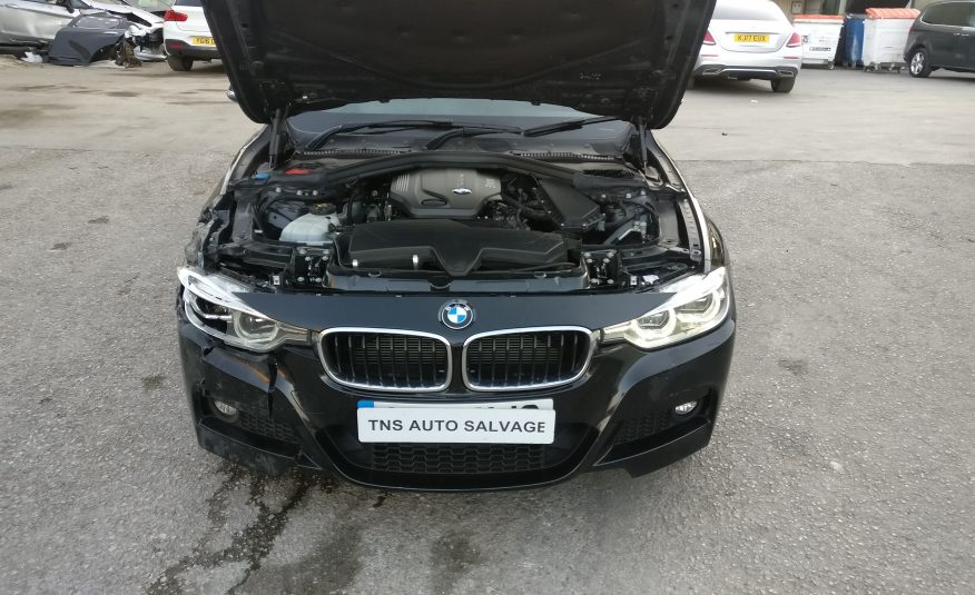 2017 17 BMW 3 SERIES 320D X-DRIVE M SPORT AUTO UNRECORDED DAMAGED SALVAGE