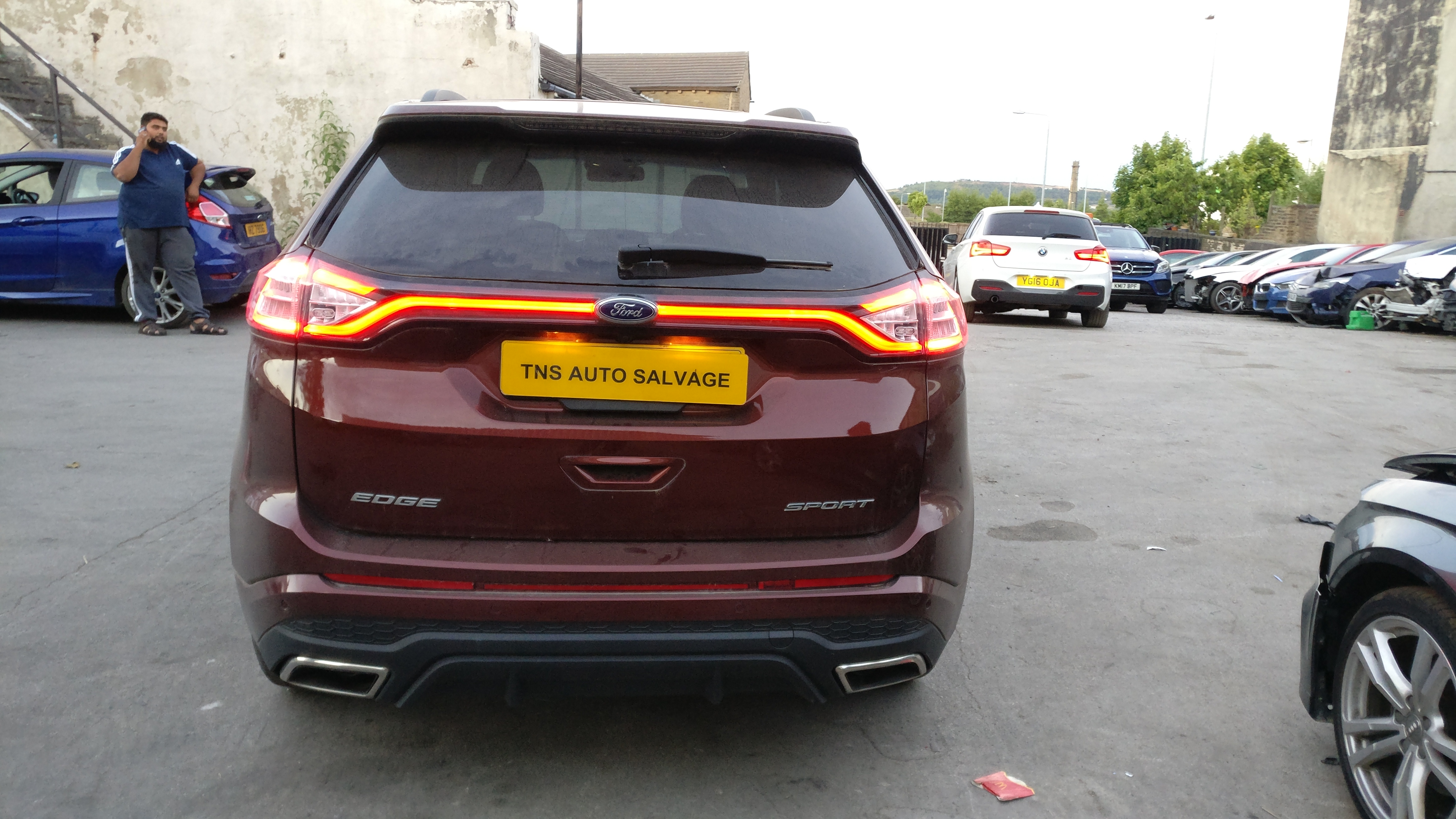 2016 66 FORD EDGE SPORT 2.0TDCI AWD 4X4 UNRECORDED DAMAGED SALVAGE