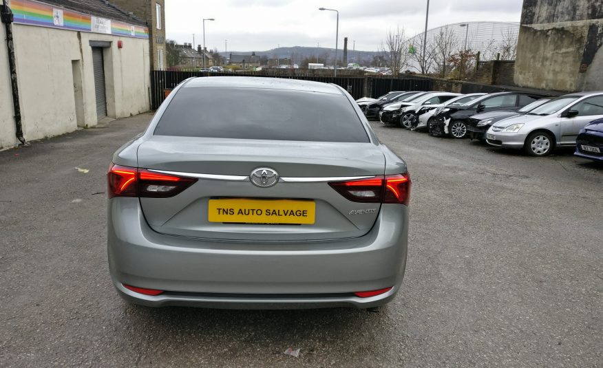 2017 67 TOYOTA AVENSIS DESIGN 2.0D-4D UNRECORDED DAMAGED SALVAGE