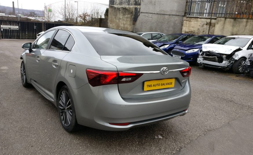 2017 67 TOYOTA AVENSIS DESIGN 2.0D-4D UNRECORDED DAMAGED SALVAGE