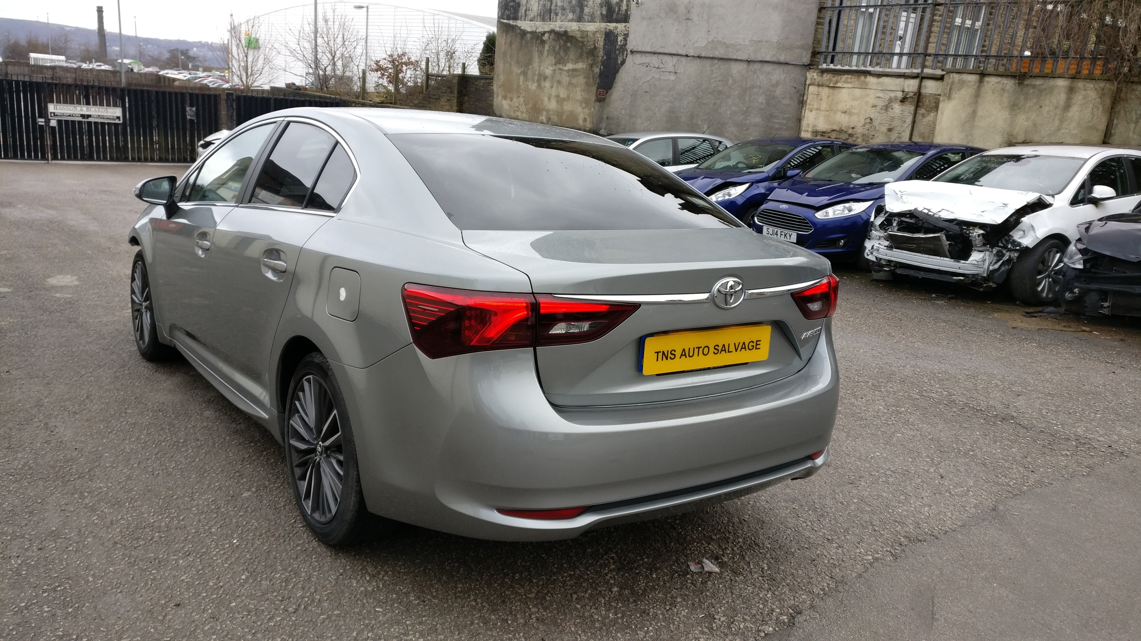 2017 67 TOYOTA AVENSIS DESIGN 2.0D-4D UNRECORDED DAMAGED SALVAGE