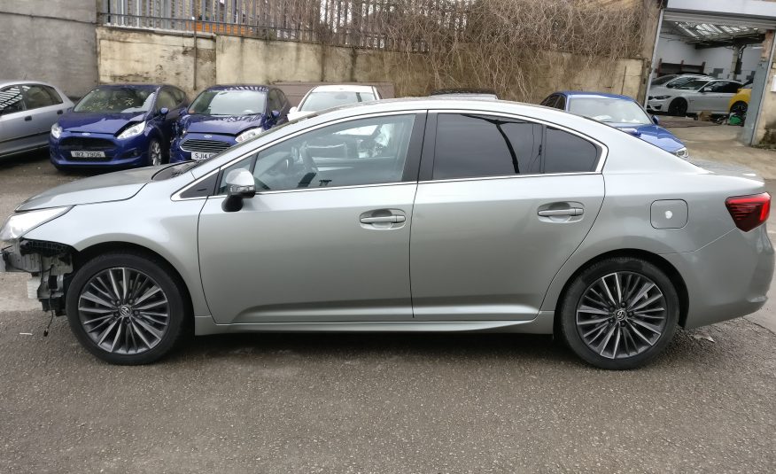 2017 67 TOYOTA AVENSIS DESIGN 2.0D-4D UNRECORDED DAMAGED SALVAGE