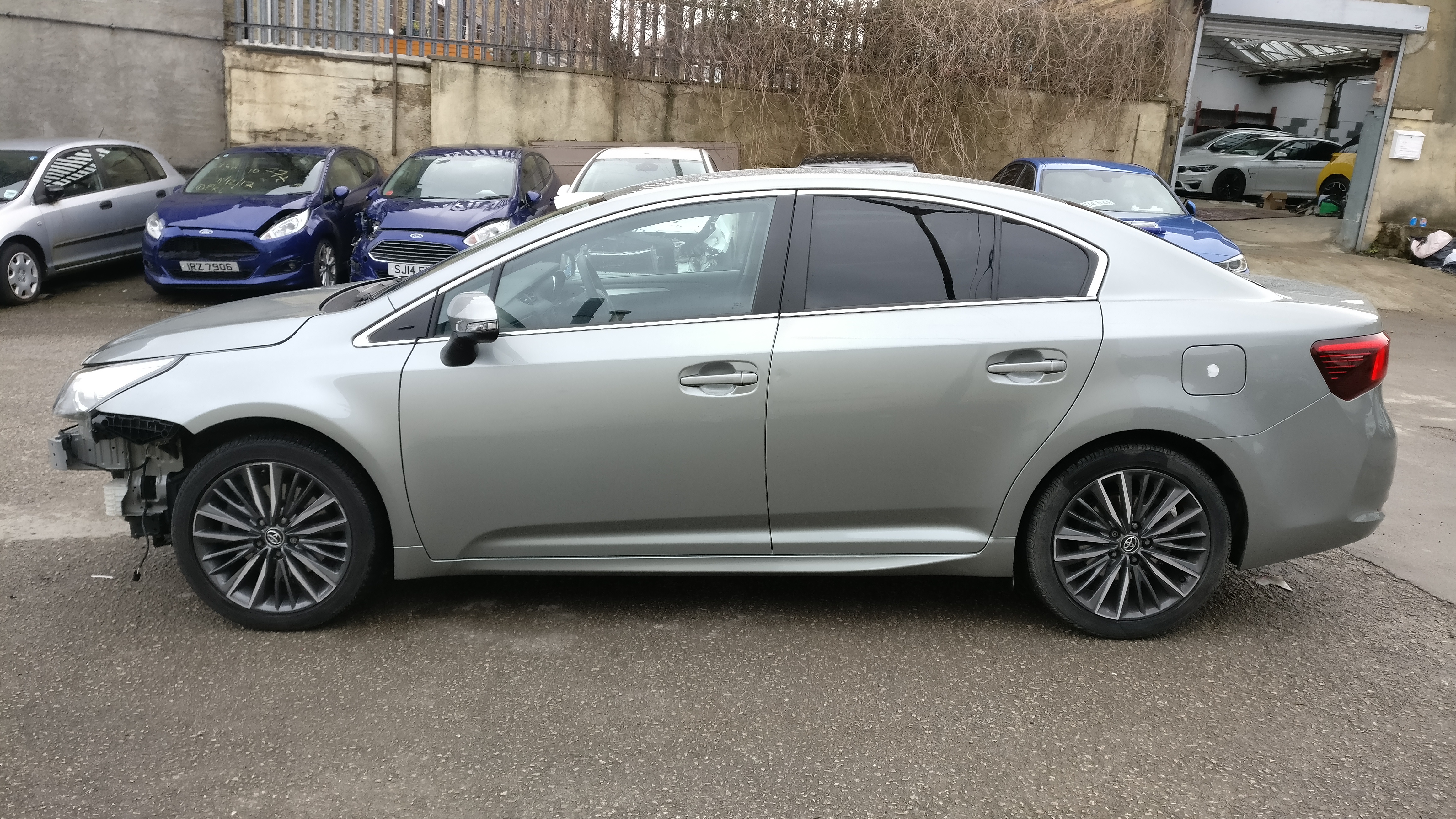 2017 67 TOYOTA AVENSIS DESIGN 2.0D-4D UNRECORDED DAMAGED SALVAGE