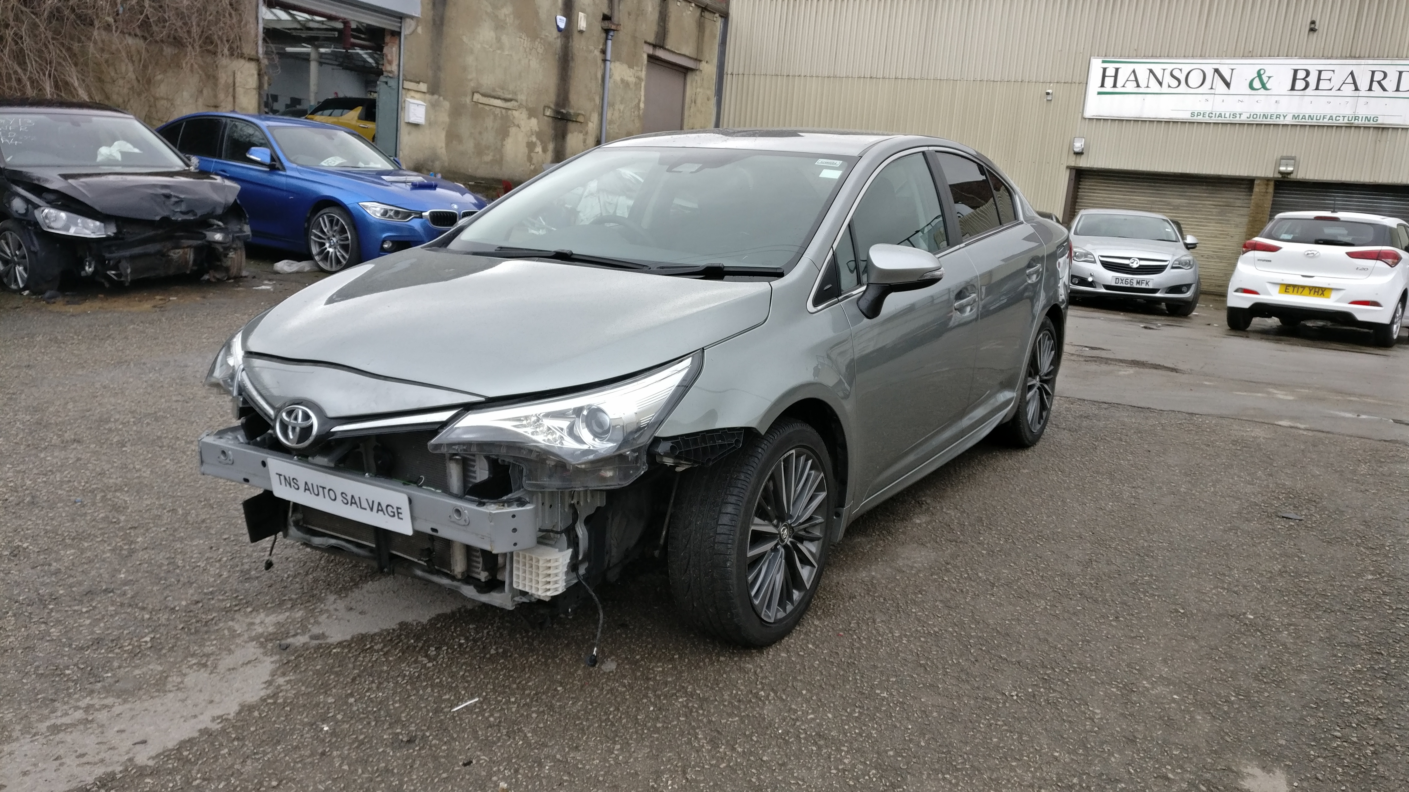 2017 67 TOYOTA AVENSIS DESIGN 2.0D-4D UNRECORDED DAMAGED SALVAGE
