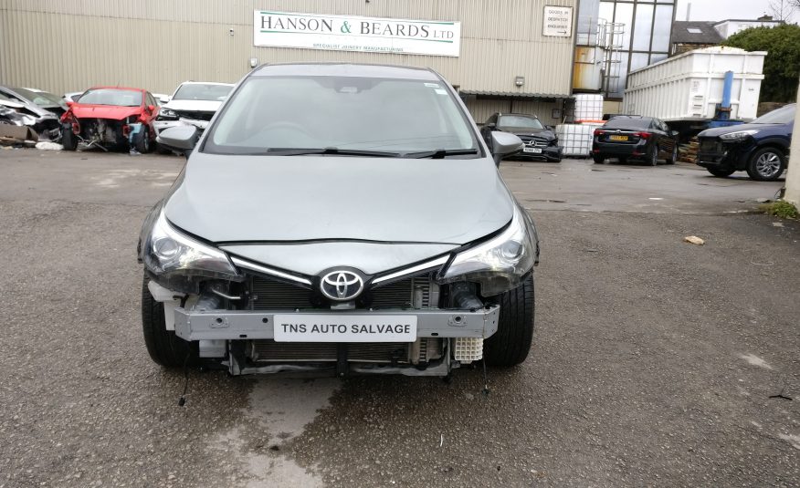 2017 67 TOYOTA AVENSIS DESIGN 2.0D-4D UNRECORDED DAMAGED SALVAGE