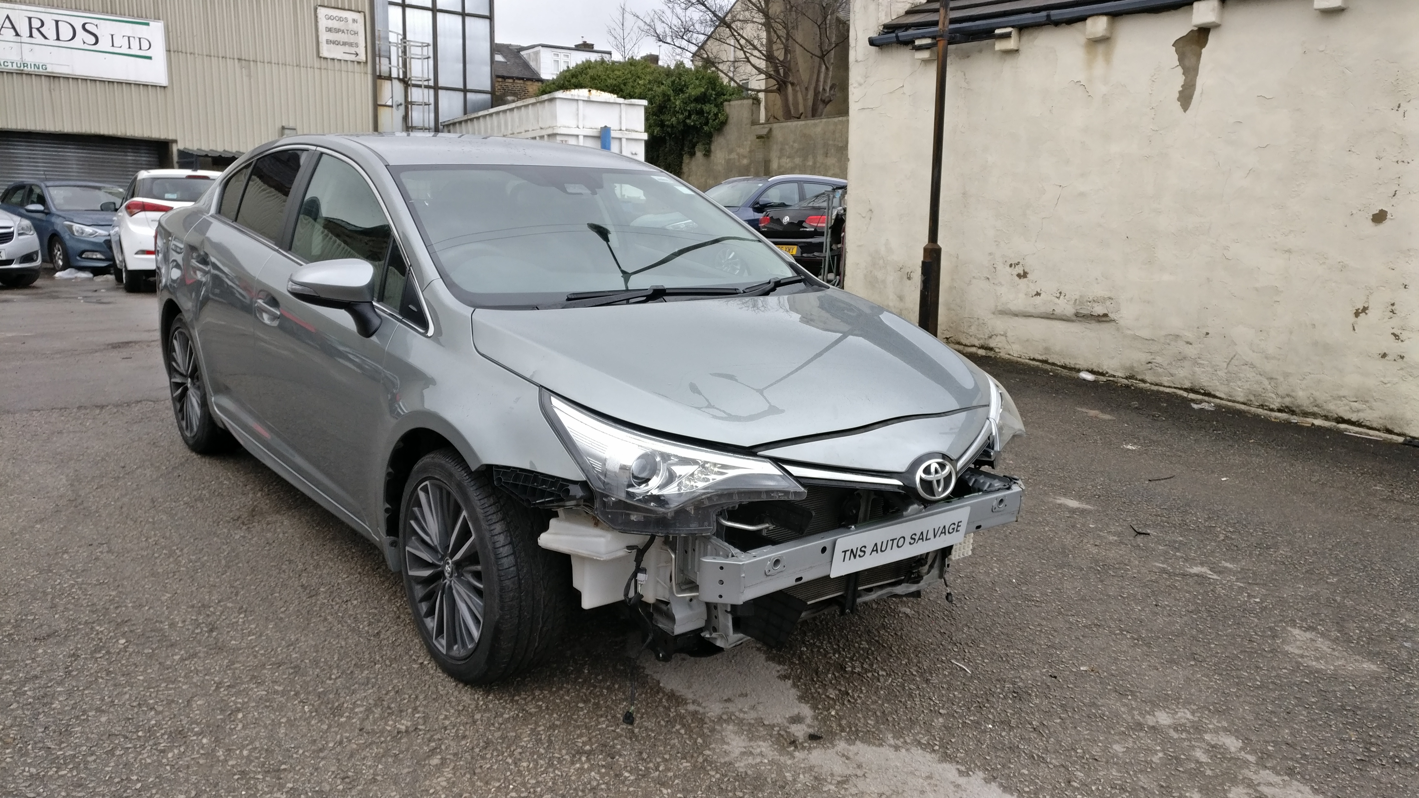 2017 67 TOYOTA AVENSIS DESIGN 2.0D-4D UNRECORDED DAMAGED SALVAGE