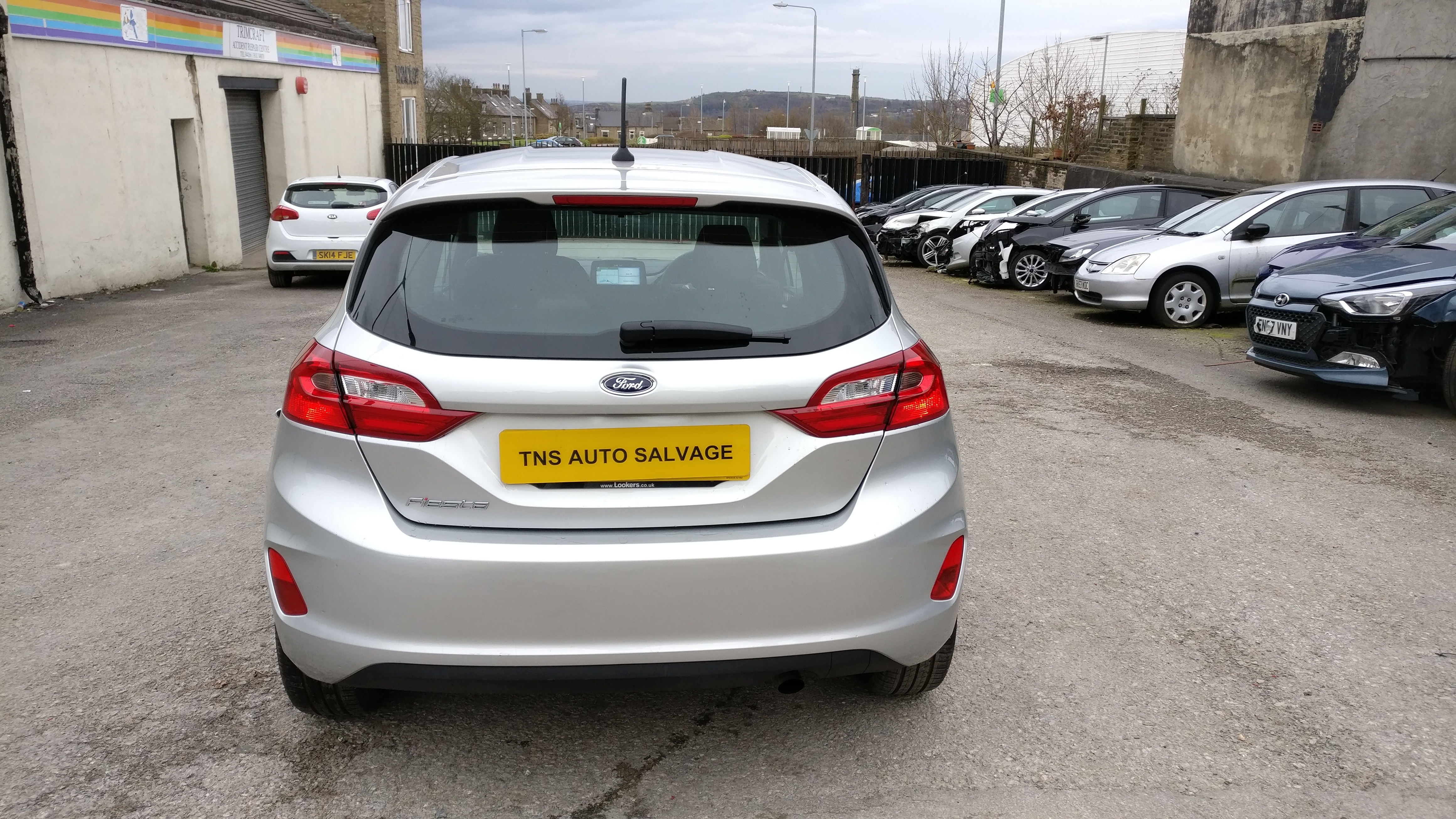 2018 FORD FIESTA ZETEC 1.1L UNRECORDED DAMAGED SALVAGE