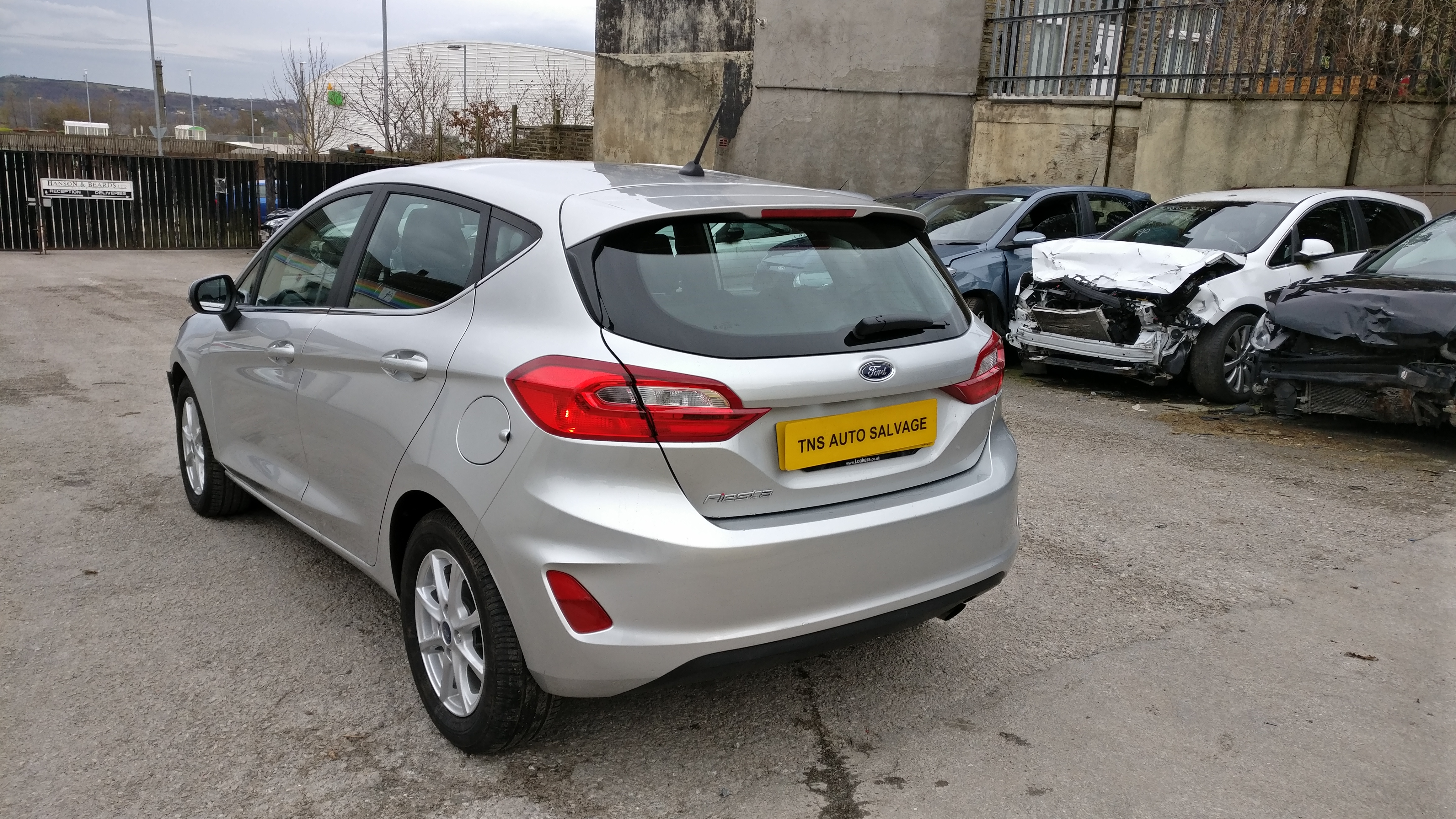 2018 FORD FIESTA ZETEC 1.1L UNRECORDED DAMAGED SALVAGE