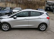 2018 FORD FIESTA ZETEC 1.1L UNRECORDED DAMAGED SALVAGE