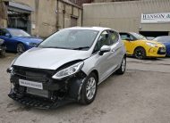 2018 FORD FIESTA ZETEC 1.1L UNRECORDED DAMAGED SALVAGE