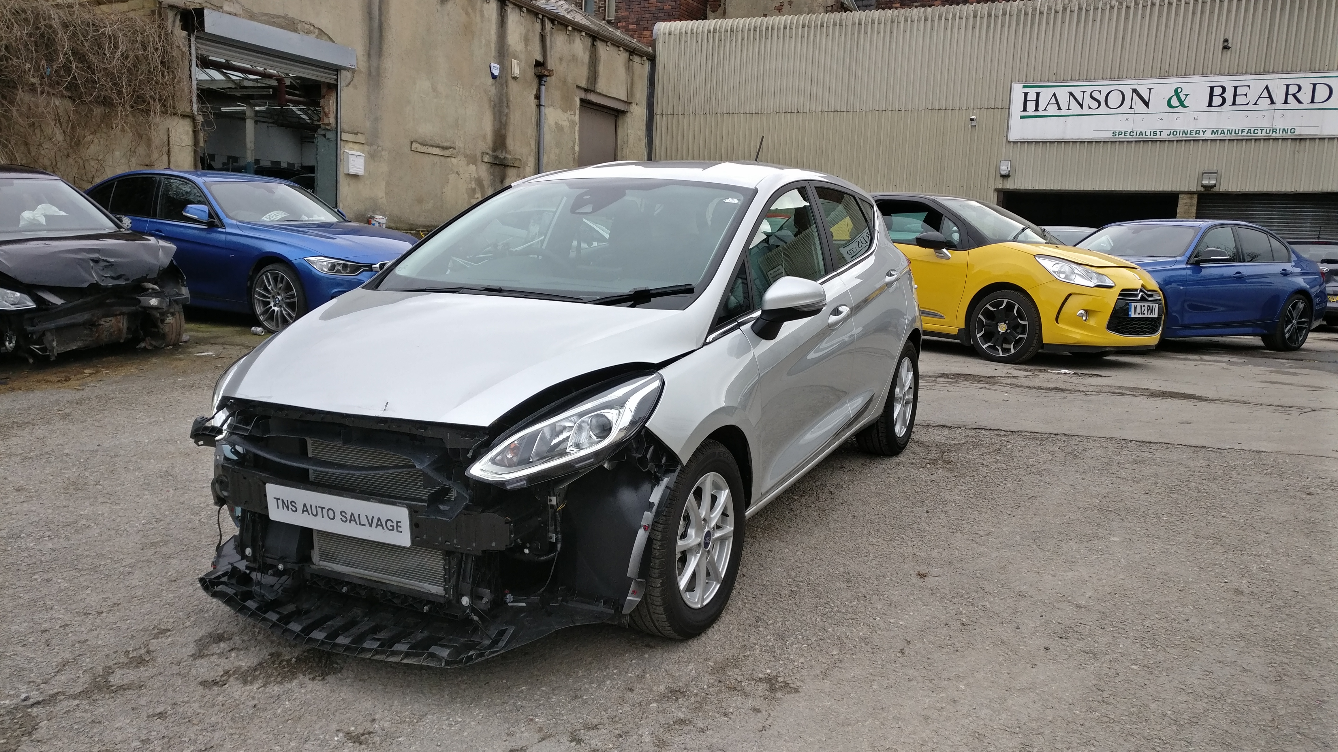 2018 FORD FIESTA ZETEC 1.1L UNRECORDED DAMAGED SALVAGE
