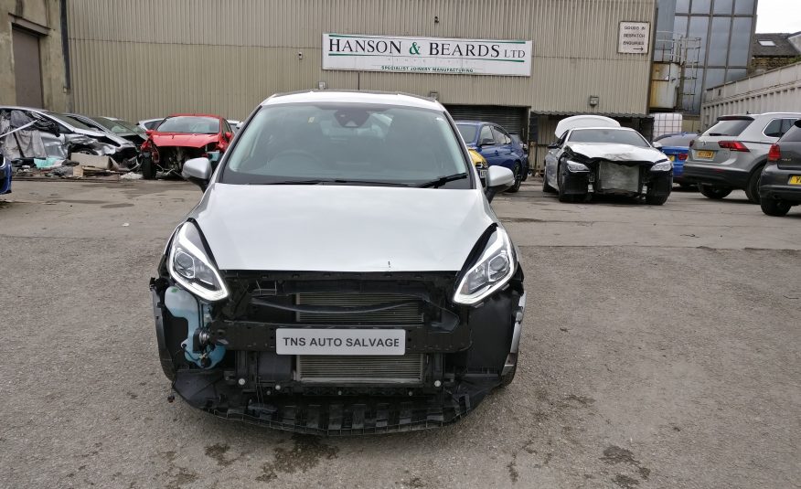 2018 FORD FIESTA ZETEC 1.1L UNRECORDED DAMAGED SALVAGE