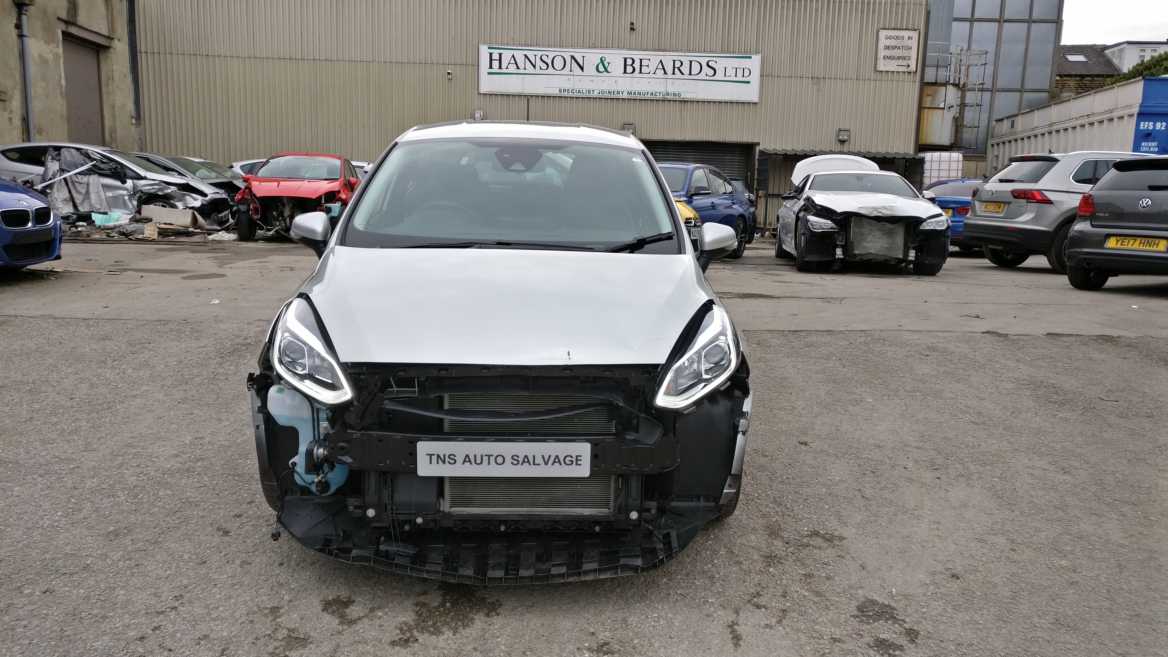 2018 FORD FIESTA ZETEC 1.1L UNRECORDED DAMAGED SALVAGE