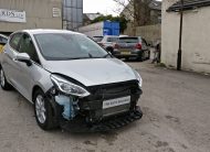 2018 FORD FIESTA ZETEC 1.1L UNRECORDED DAMAGED SALVAGE