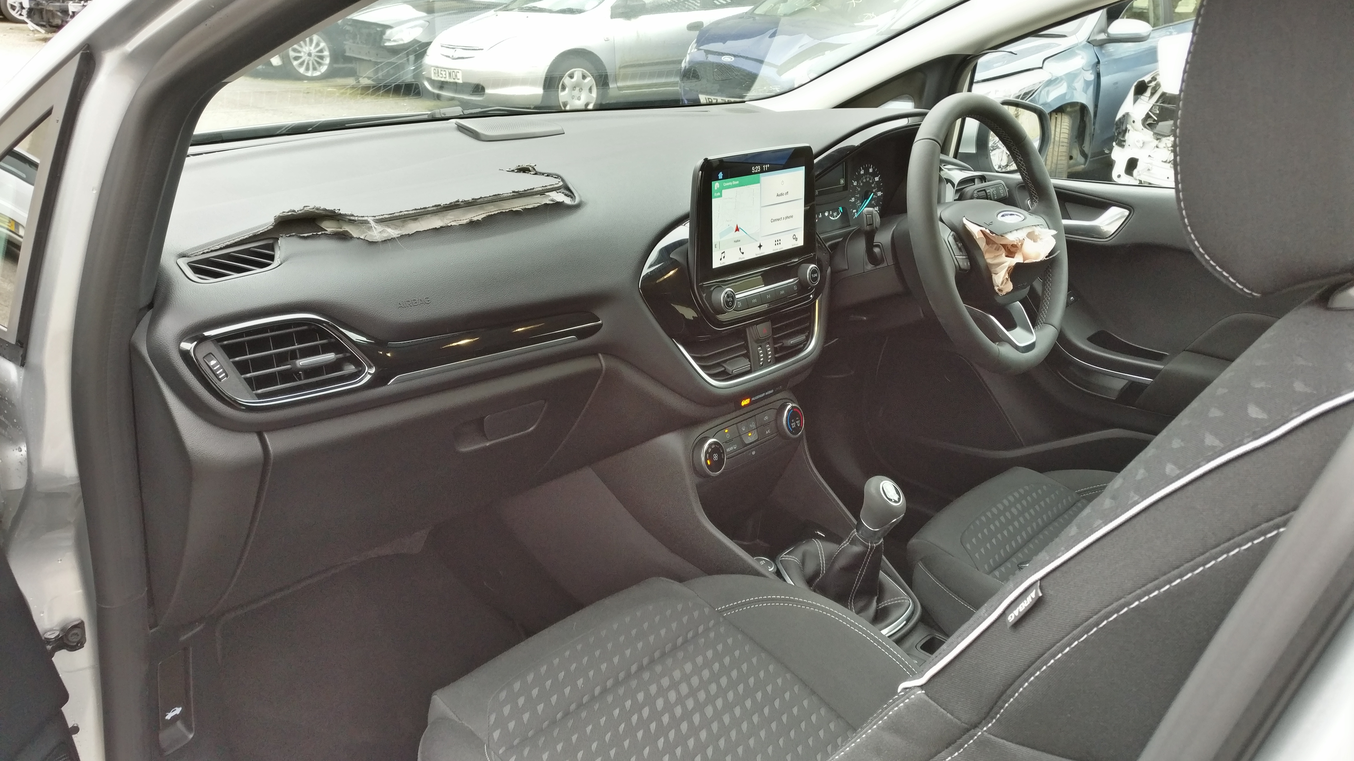 2018 FORD FIESTA ZETEC 1.1L UNRECORDED DAMAGED SALVAGE