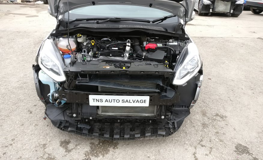 2018 FORD FIESTA ZETEC 1.1L UNRECORDED DAMAGED SALVAGE