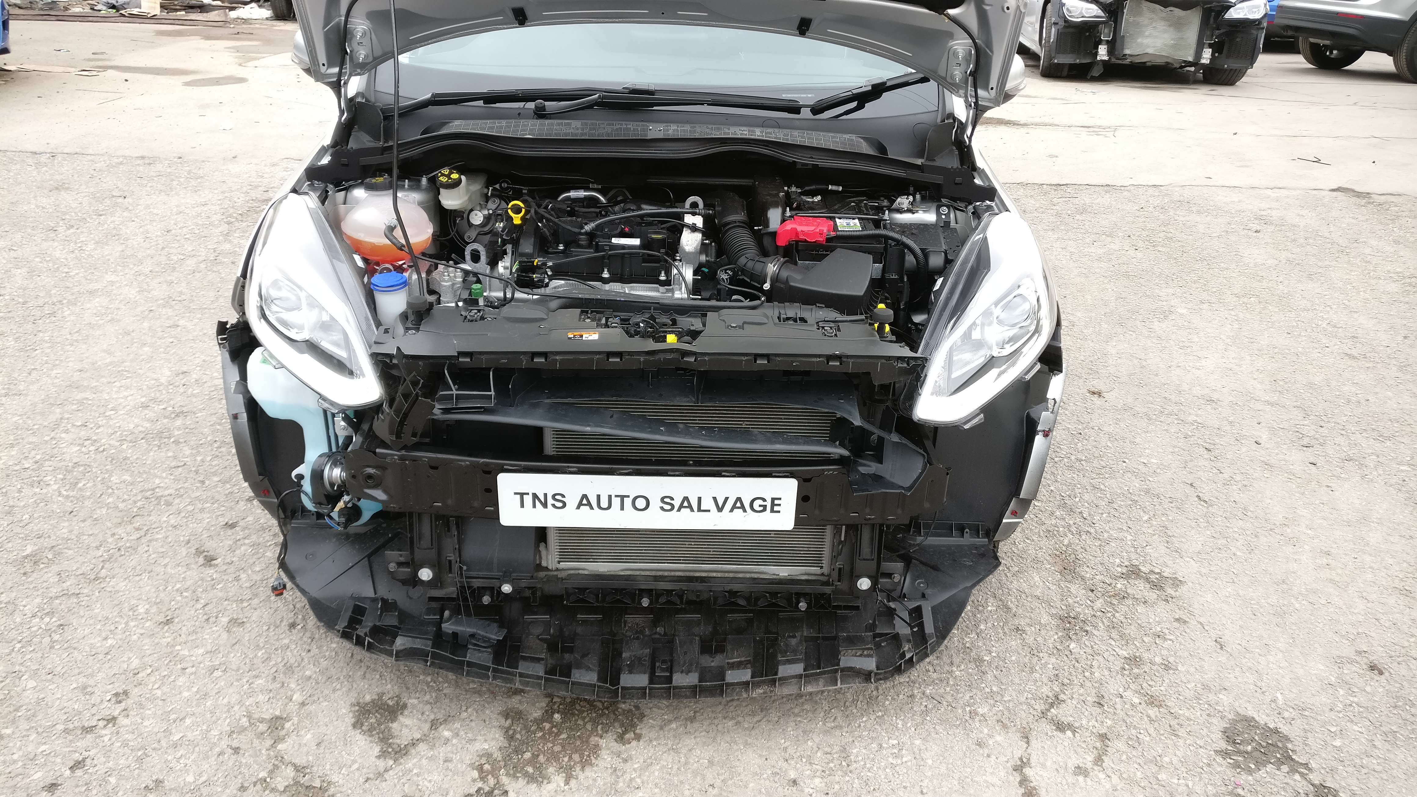 2018 FORD FIESTA ZETEC 1.1L UNRECORDED DAMAGED SALVAGE
