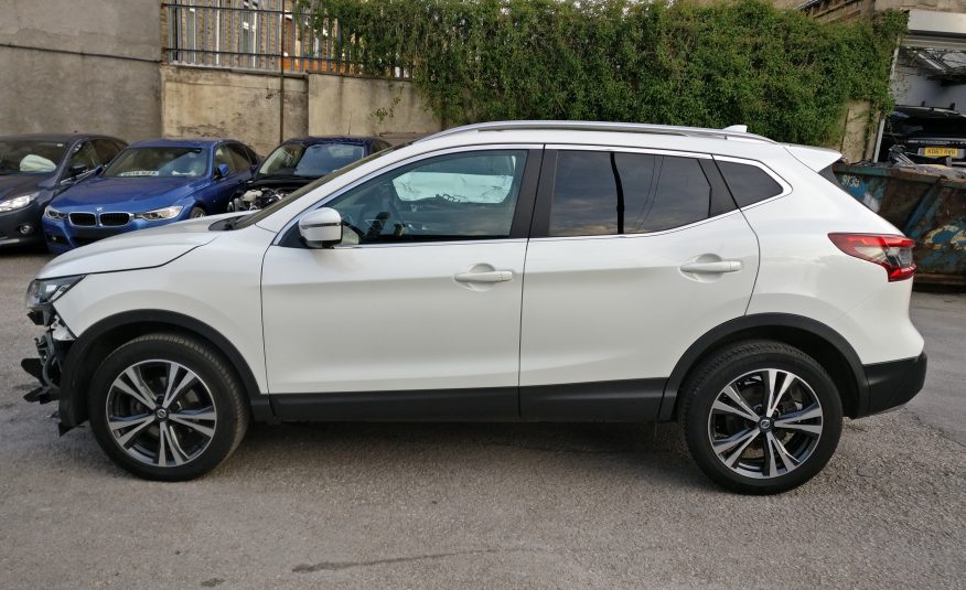 2017 67 NISSAN QASHQAI N-CONNECTA 1.5 DCI UNRECORDED DAMAGED SALVAGE