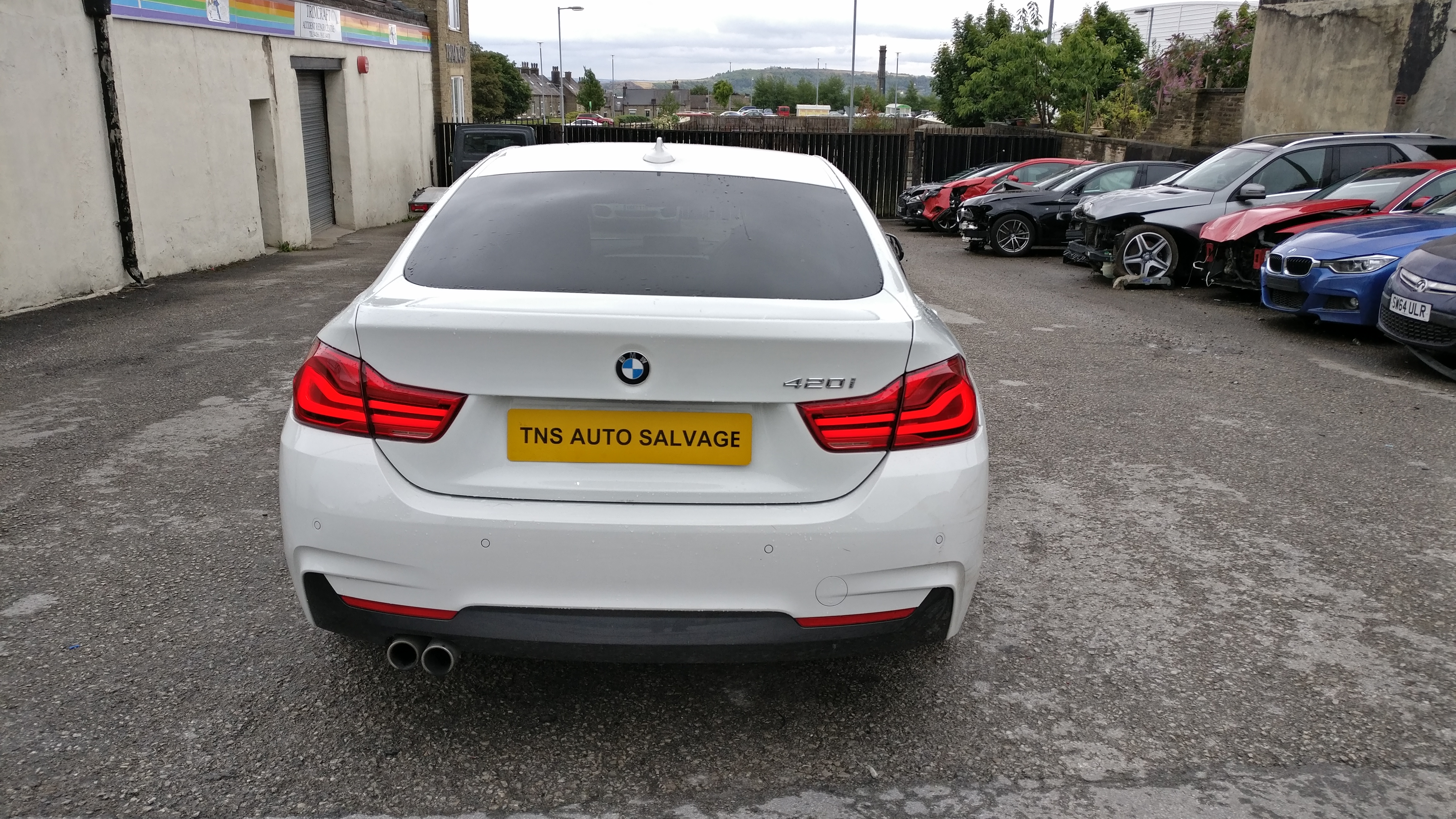 2018 18 BMW 4 SERIES 420i M SPORT AUTO GRAN COUPE UNRECORDED DAMAGED SALVAGE