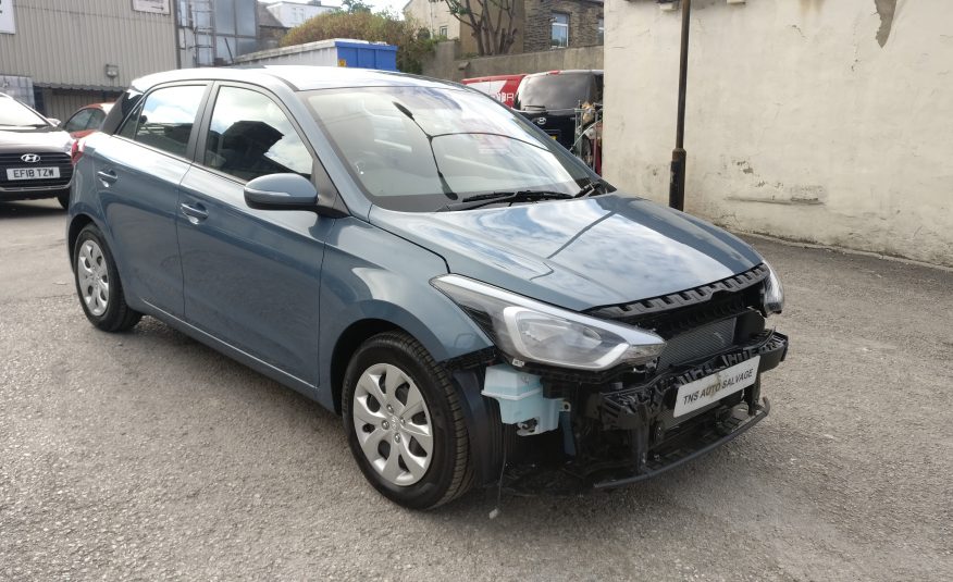 2018 18 HYUNDAI i20 1.2L S AIR MPI UNRECORDED