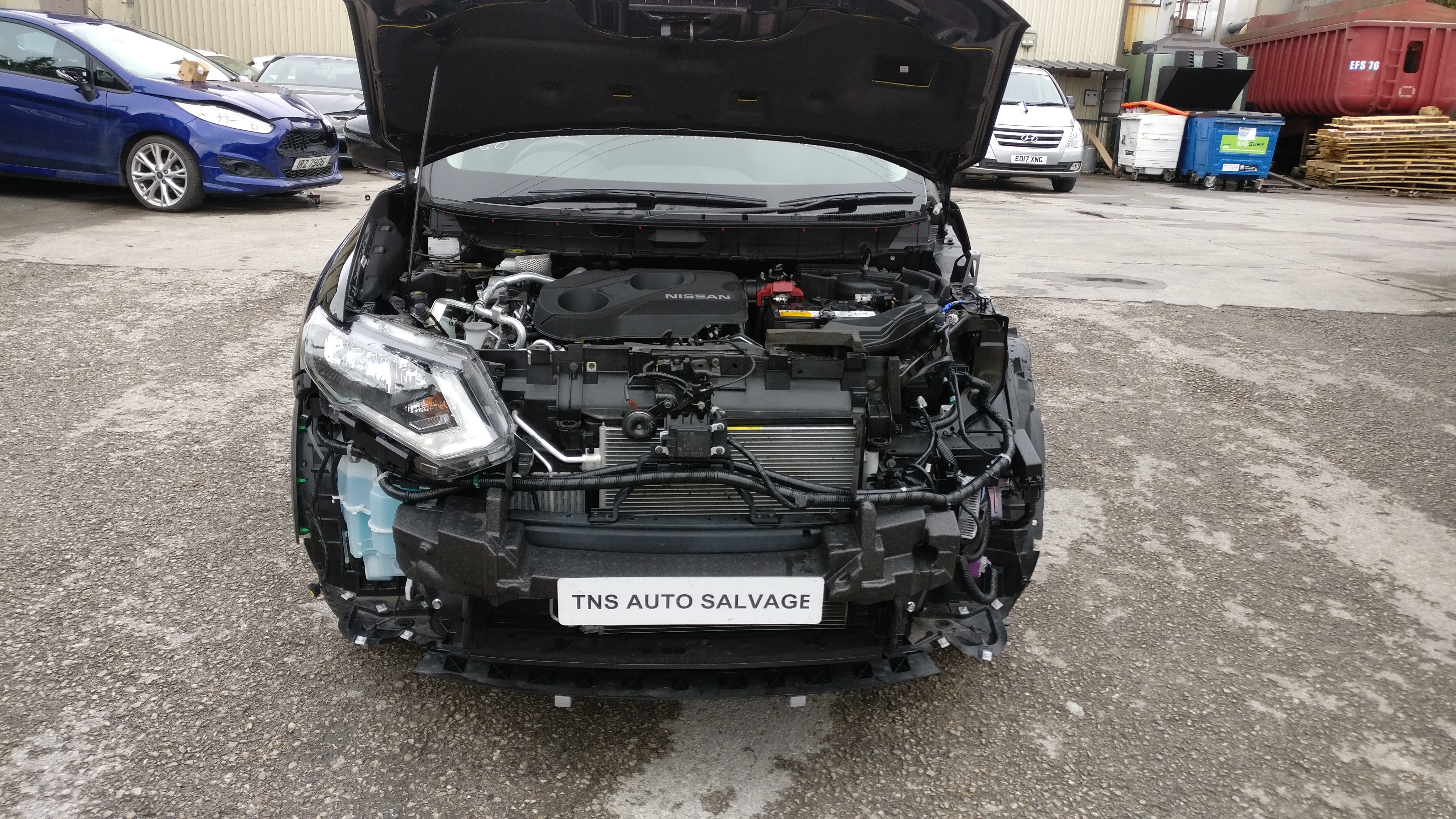 2018 18 NISSAN X-TRAIL N-CONNECTA 1.6 DCI 7 SEATER UNRECORDED DAMAGED SALVAGE