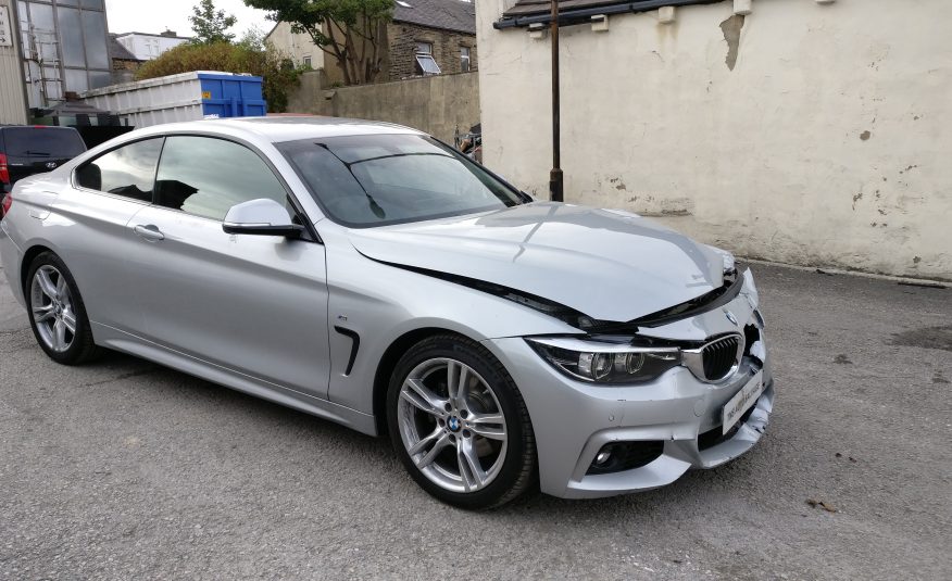 2018 18 BMW 4 SERIES 420D M SPORT AUTO UNRECORDED