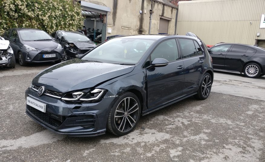 2017 67 VOLKSWAGEN GOLF GTD 2.0 TDI DSG MK 7.5 UNRECORDED DAMAGED SALVAGE