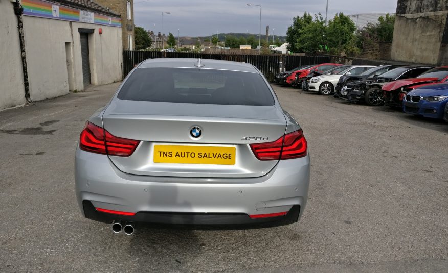 2018 18 BMW 4 SERIES 420D M SPORT AUTO UNRECORDED