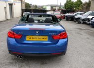 2018 BMW 4 SERIES 435D MSPORT CONVERTIBLE XDRIVE AUTO UNRECORDED DAMAGED SALVAGE