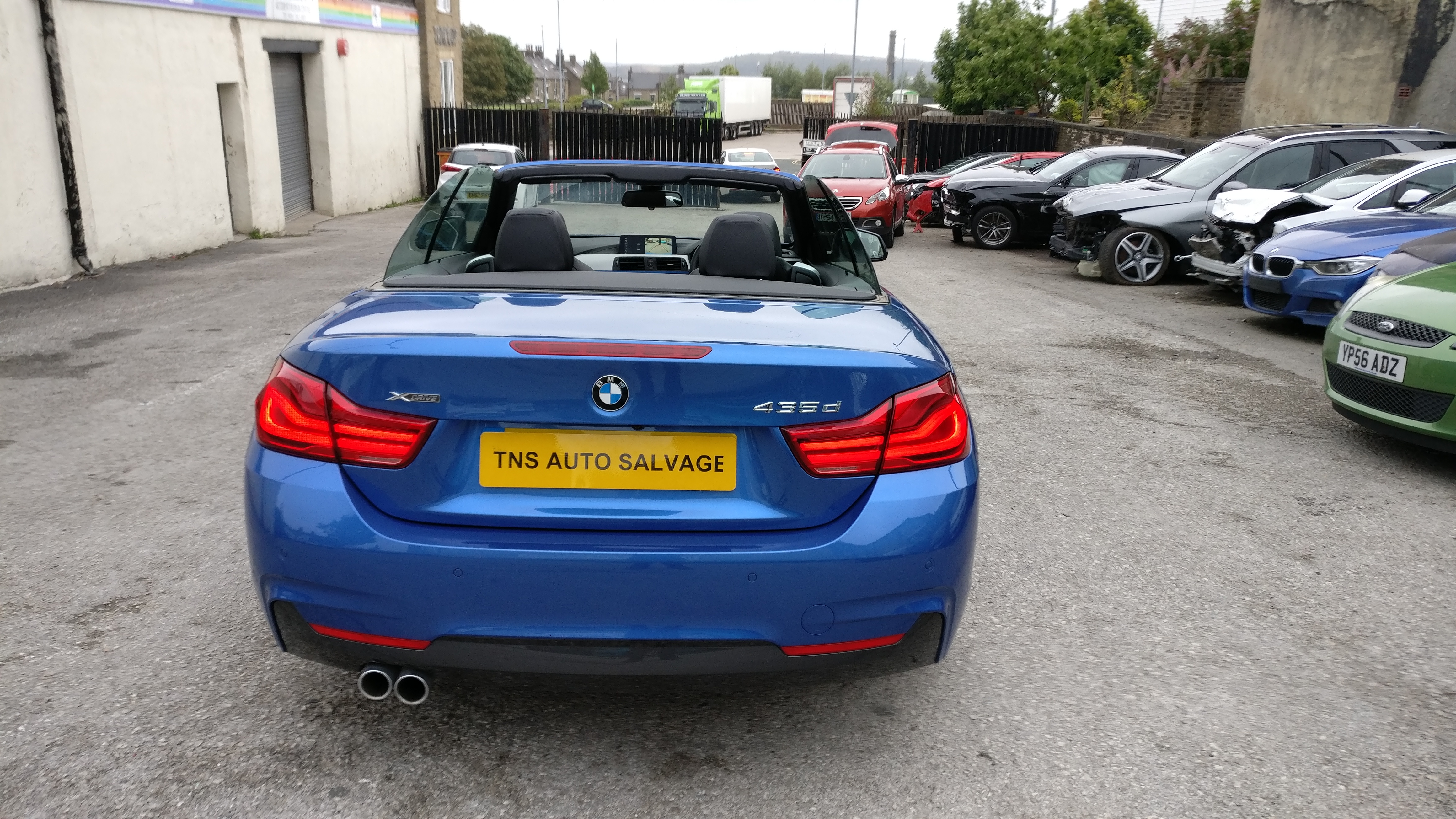 2018 BMW 4 SERIES 435D MSPORT CONVERTIBLE XDRIVE AUTO UNRECORDED DAMAGED SALVAGE