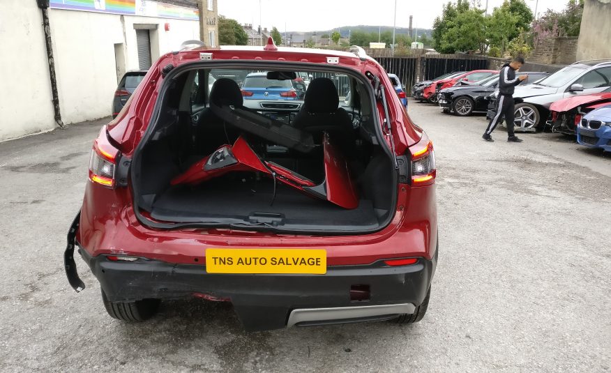 2018 18 NISSAN QASHQAI N-CONNECTA 1.5 DCI GLASS ROOF CAT S DAMAGED SALVAGE