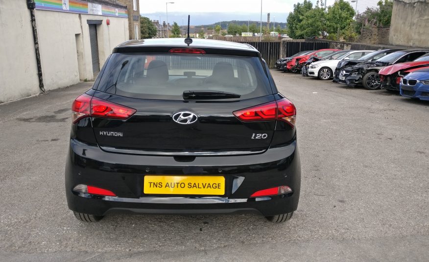 2018 18 HYUNDAI i20 1.2L SE MPI UNRECORDED