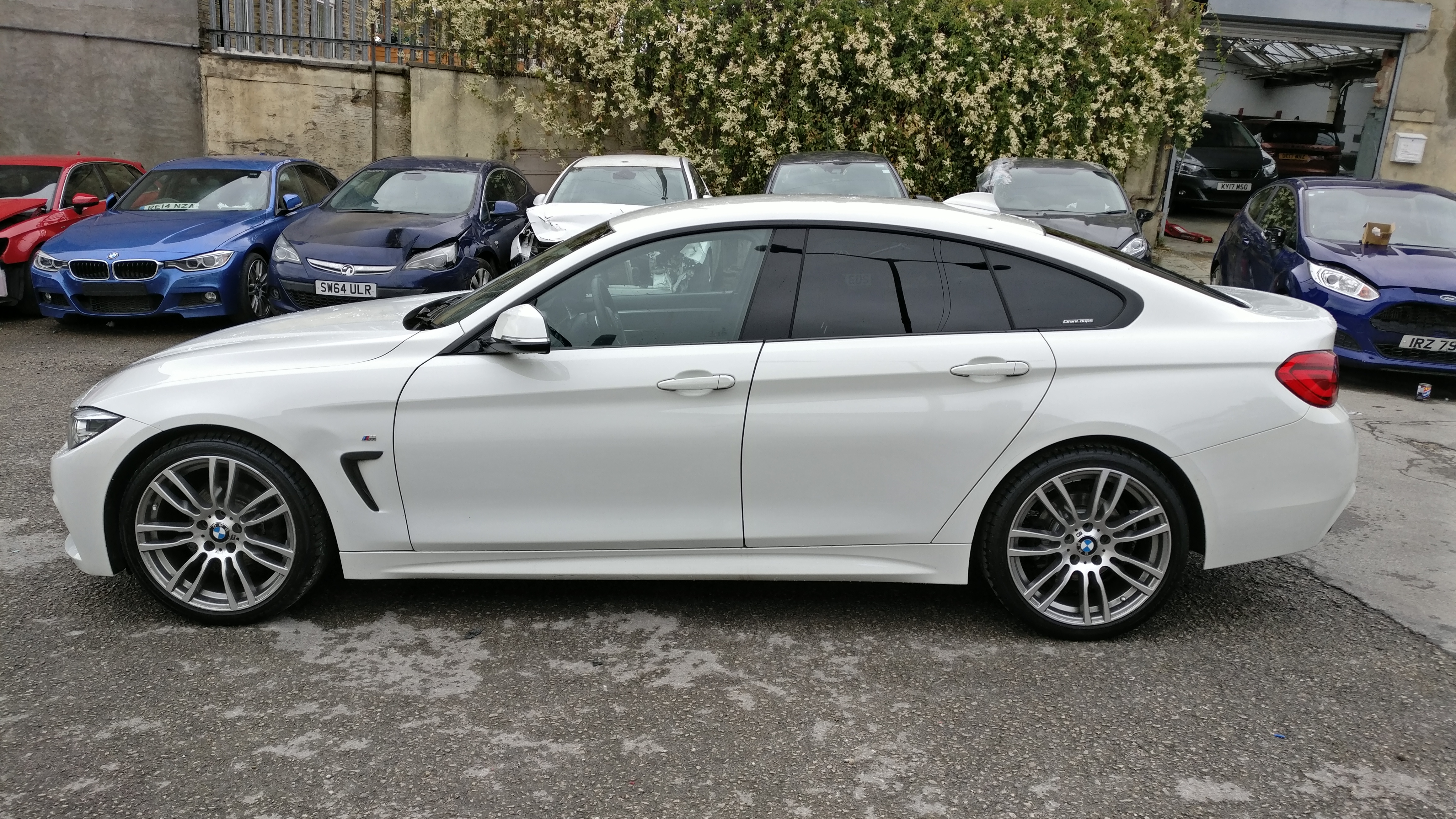 2018 18 BMW 4 SERIES 420i M SPORT AUTO GRAN COUPE UNRECORDED DAMAGED SALVAGE