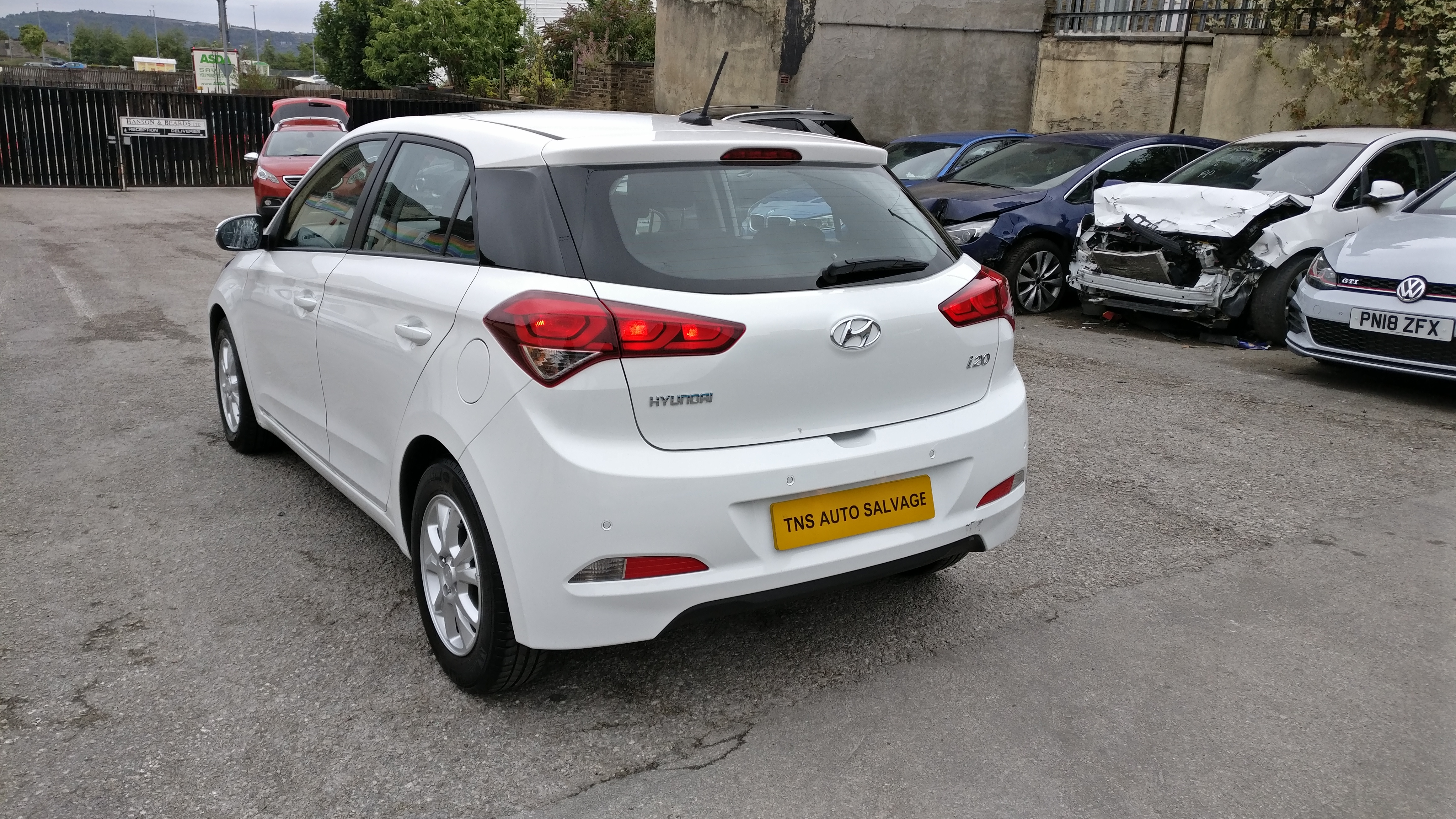 2018 HYUNDAI i20 1.4L AUTO SE MPI UNRECORDED DAMAGED SALVAGE