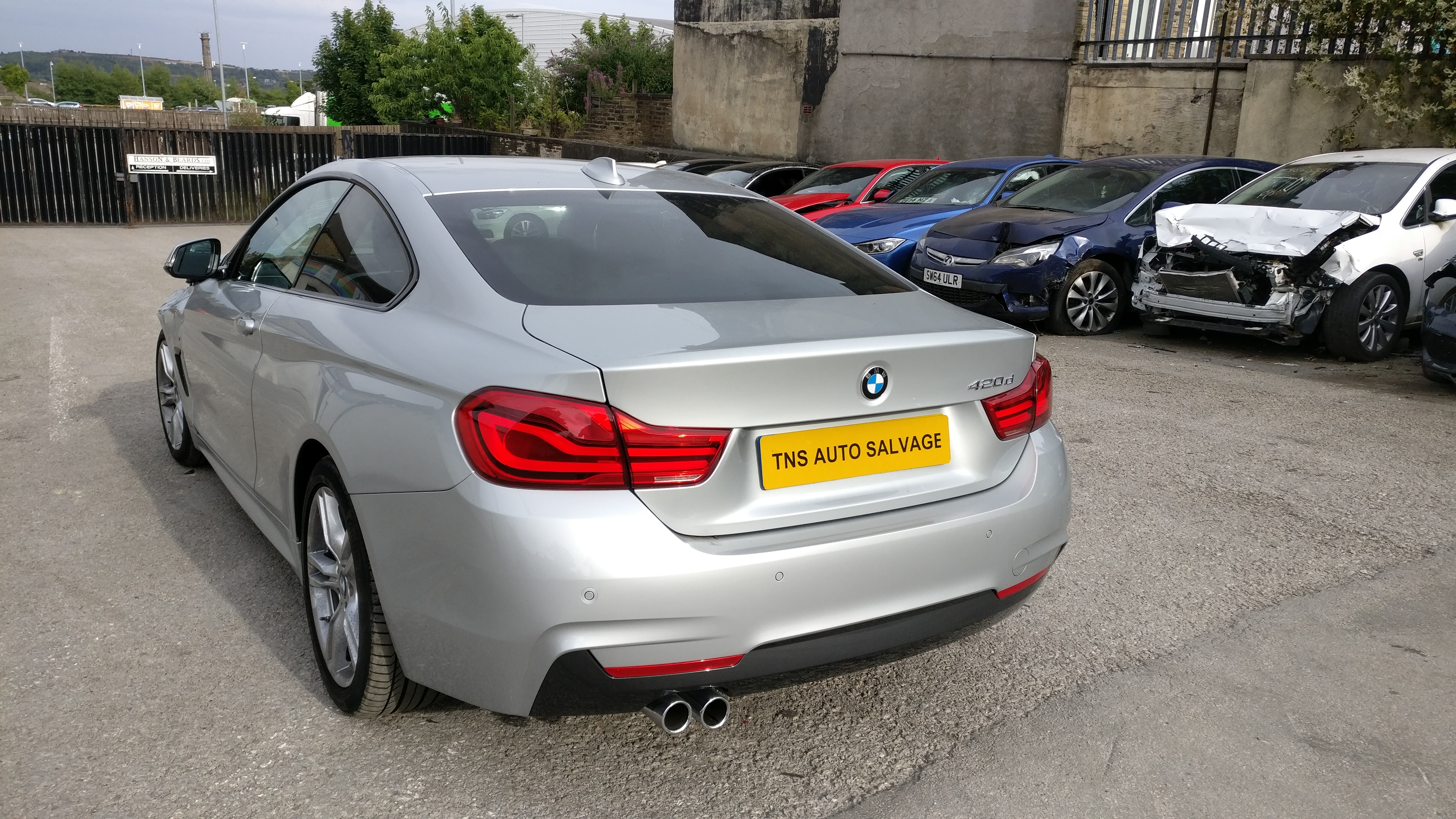 2018 18 BMW 4 SERIES 420D M SPORT AUTO UNRECORDED