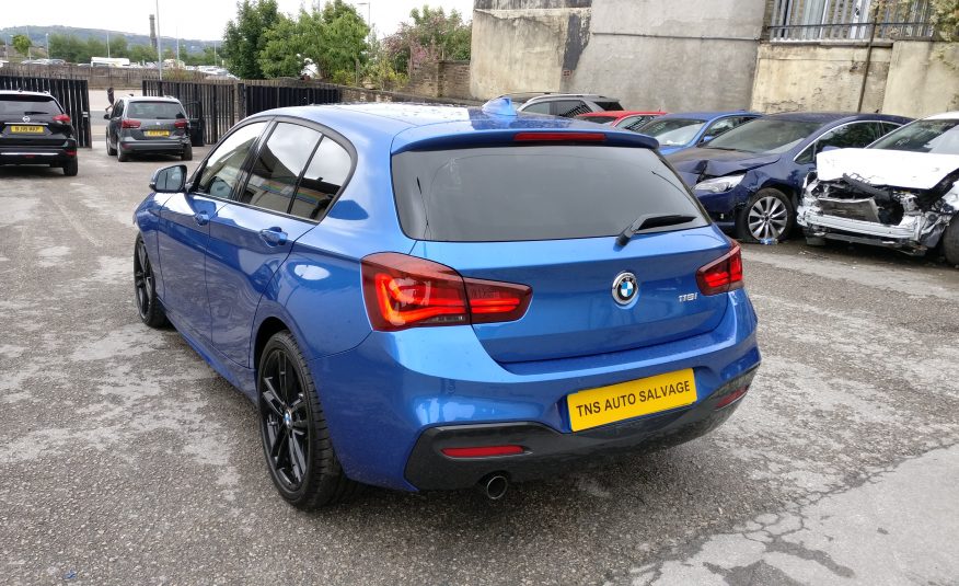 2018 18 BMW 1 SERIES 118i 1.5 M SPORT AUTO SHADOW ED UNRECORDED