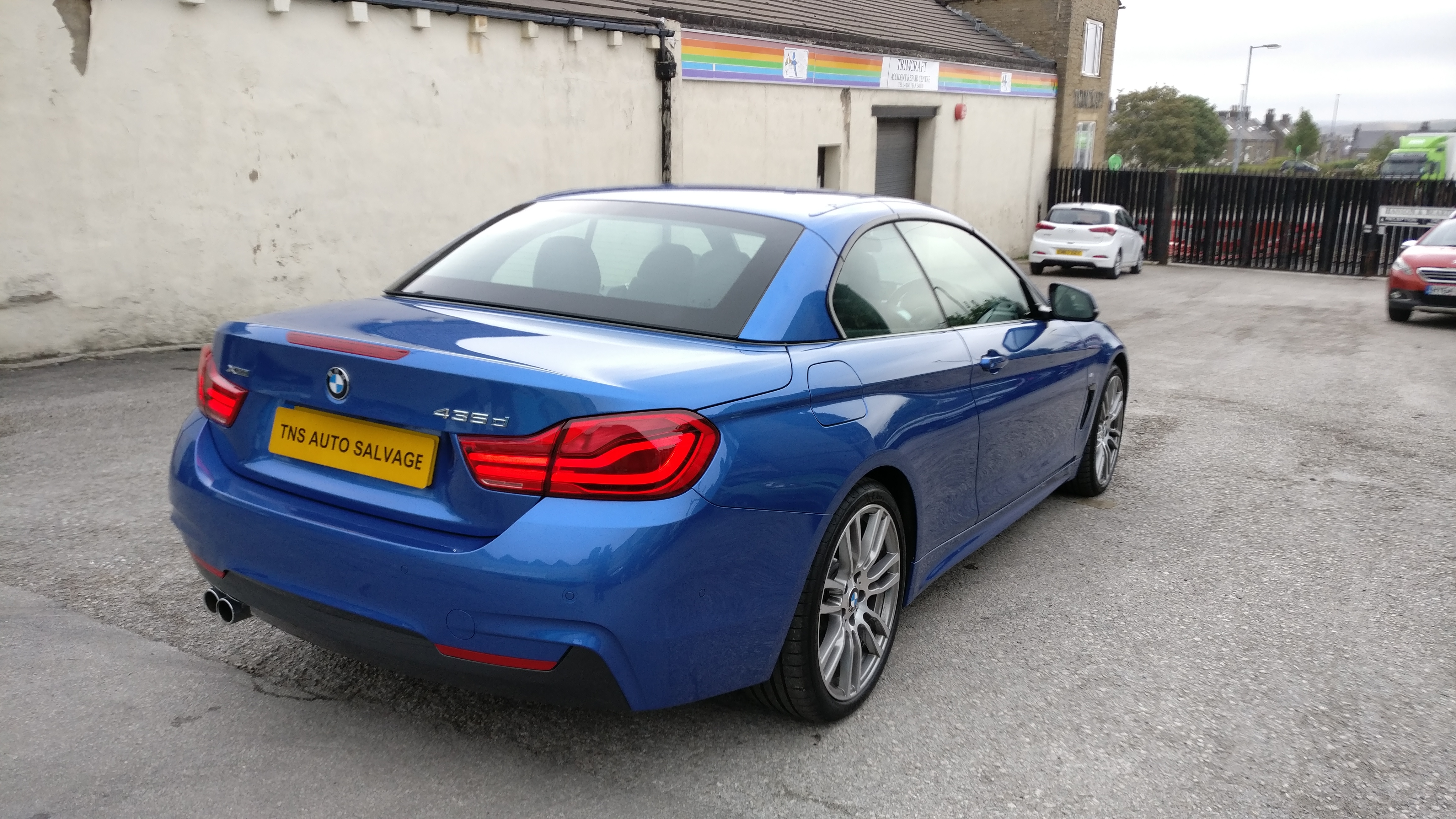 2018 BMW 4 SERIES 435D MSPORT CONVERTIBLE XDRIVE AUTO UNRECORDED DAMAGED SALVAGE