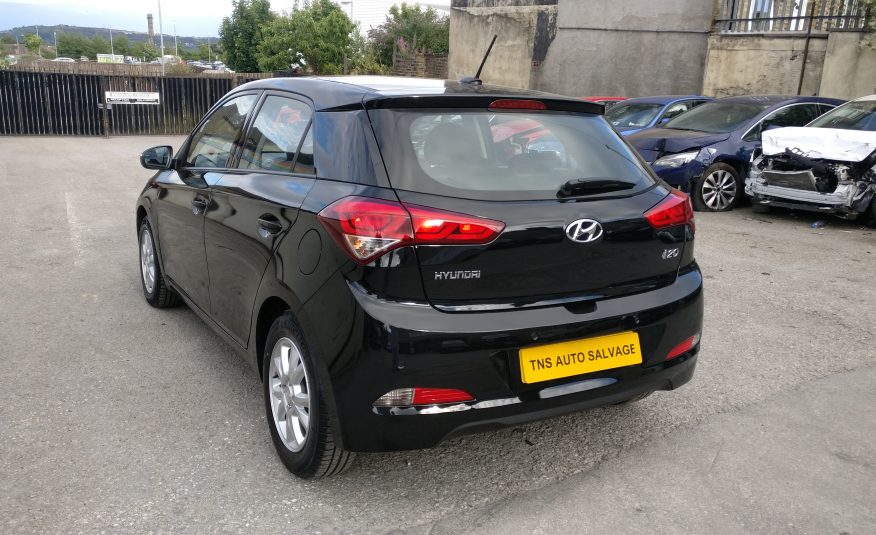 2018 18 HYUNDAI i20 1.2L SE MPI UNRECORDED