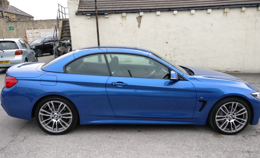 2018 BMW 4 SERIES 435D MSPORT CONVERTIBLE XDRIVE AUTO UNRECORDED DAMAGED SALVAGE