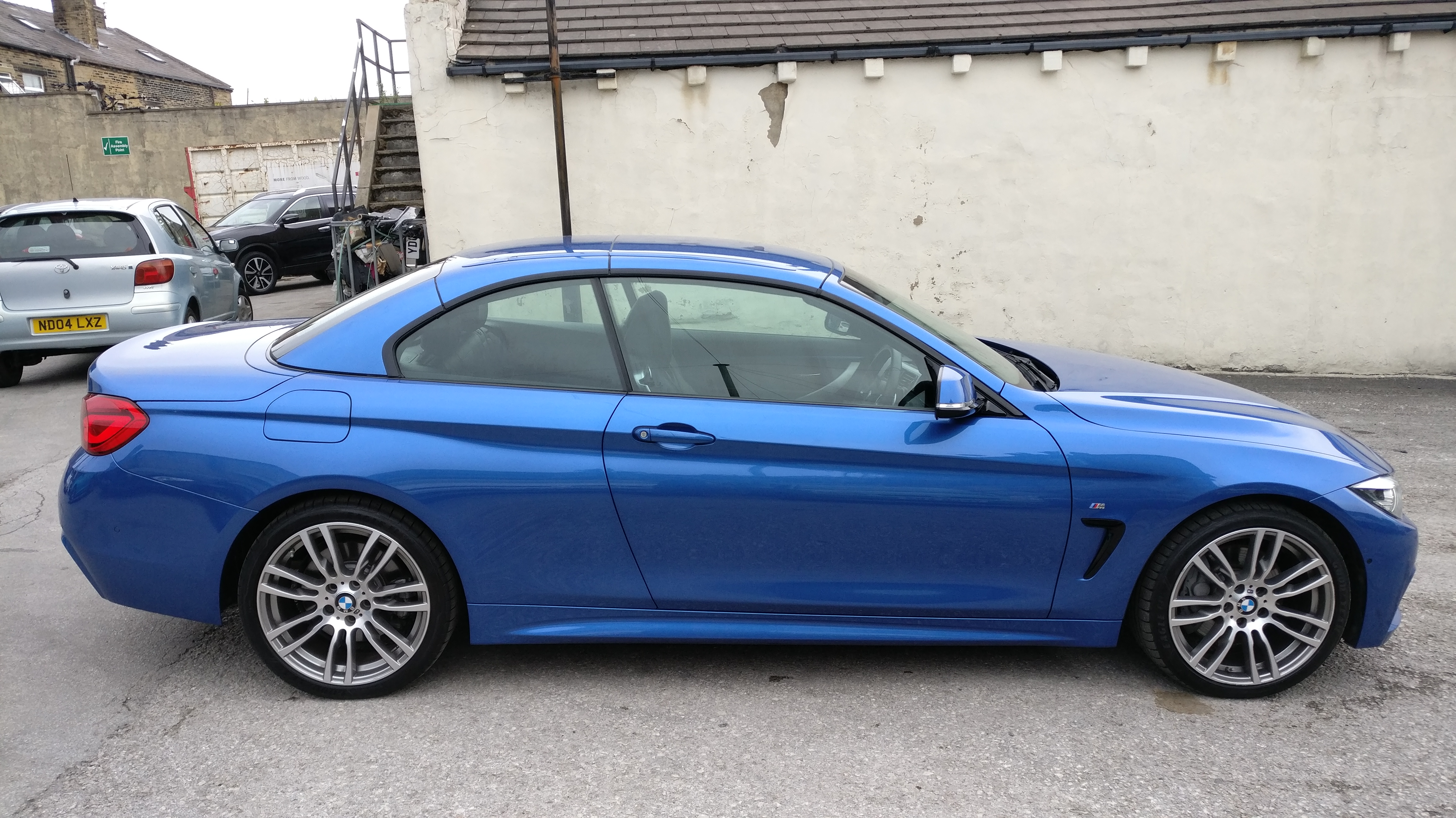 2018 BMW 4 SERIES 435D MSPORT CONVERTIBLE XDRIVE AUTO UNRECORDED DAMAGED SALVAGE