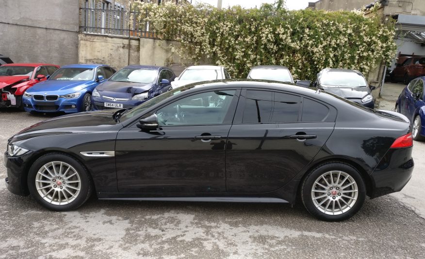 2017 (17) JAGUAR XE 2.0D AUTO R-SPORT UNRECORDED DAMAGED SALVAGE