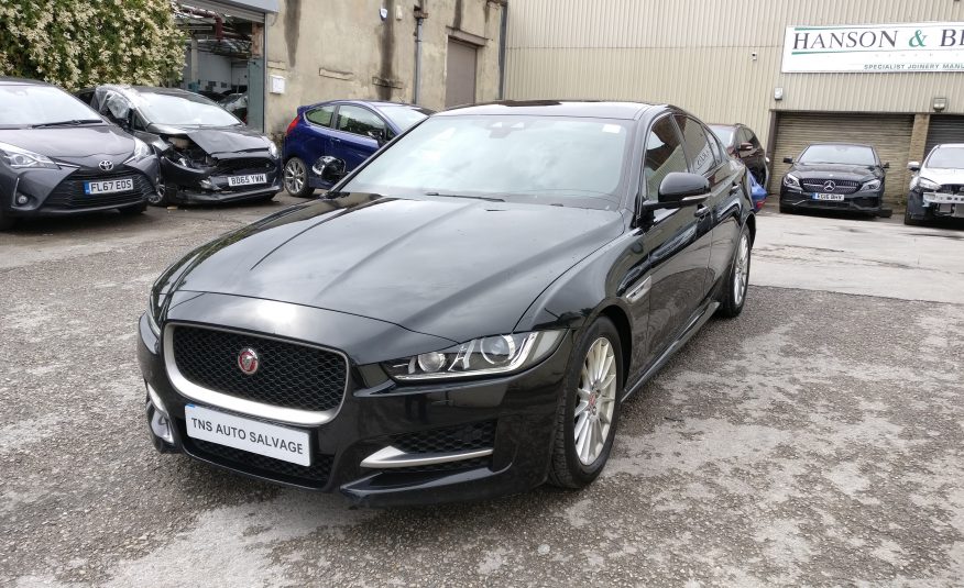 2017 (17) JAGUAR XE 2.0D AUTO R-SPORT UNRECORDED DAMAGED SALVAGE